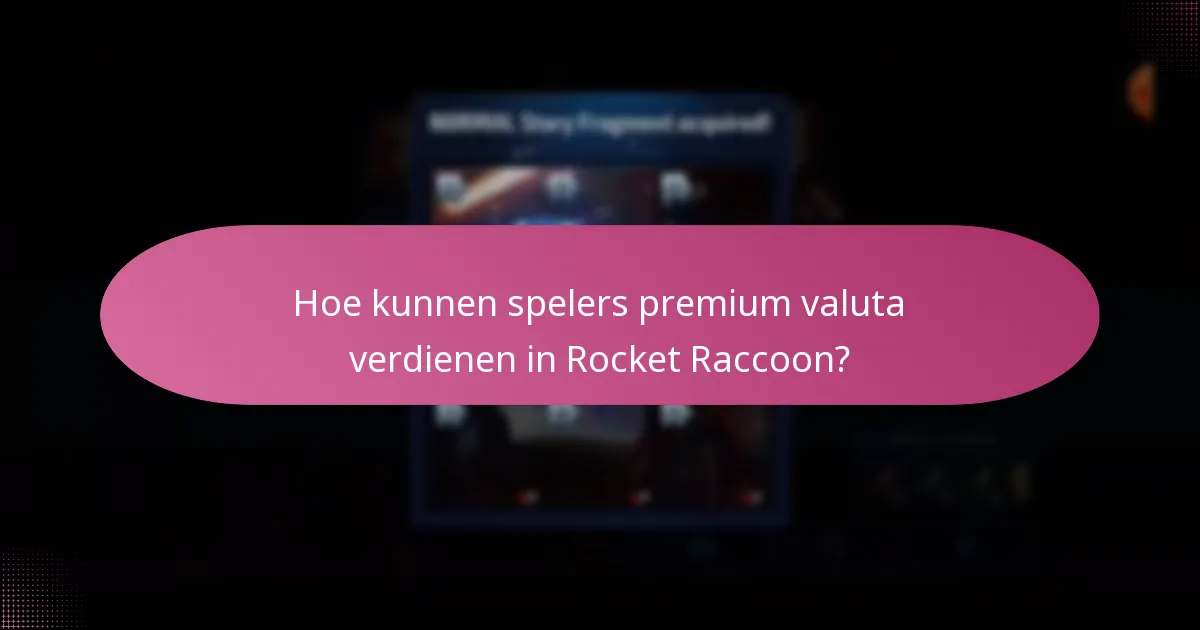 Hoe werken tijdelijke evenementen voor Rocket Raccoon?