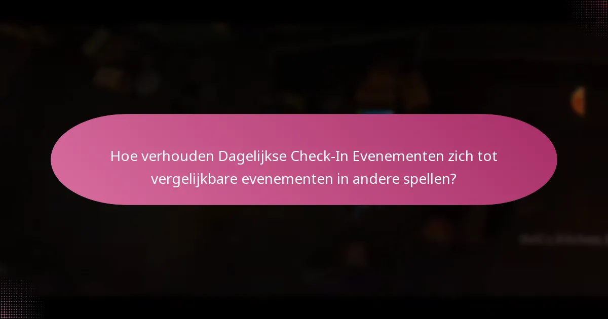 Hoe kunnen spelers hun beloningen uit Dagelijkse Check-In Evenementen maximaliseren?